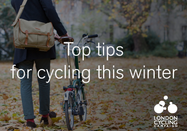 Top tips for cycling this winter