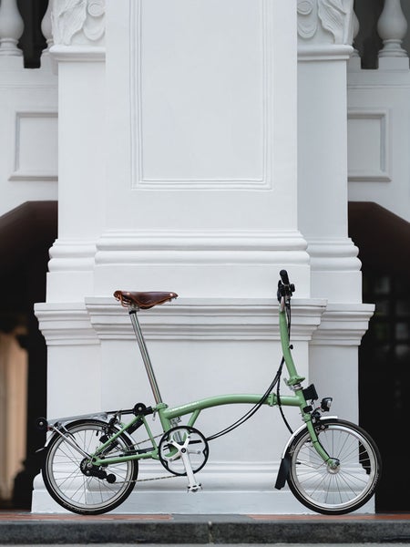 Laurel green Classic Edition C Line Brompton