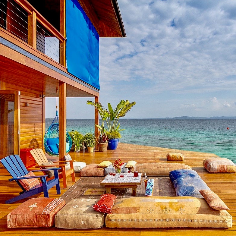 Ocean views from the Sweet Bocas villa.