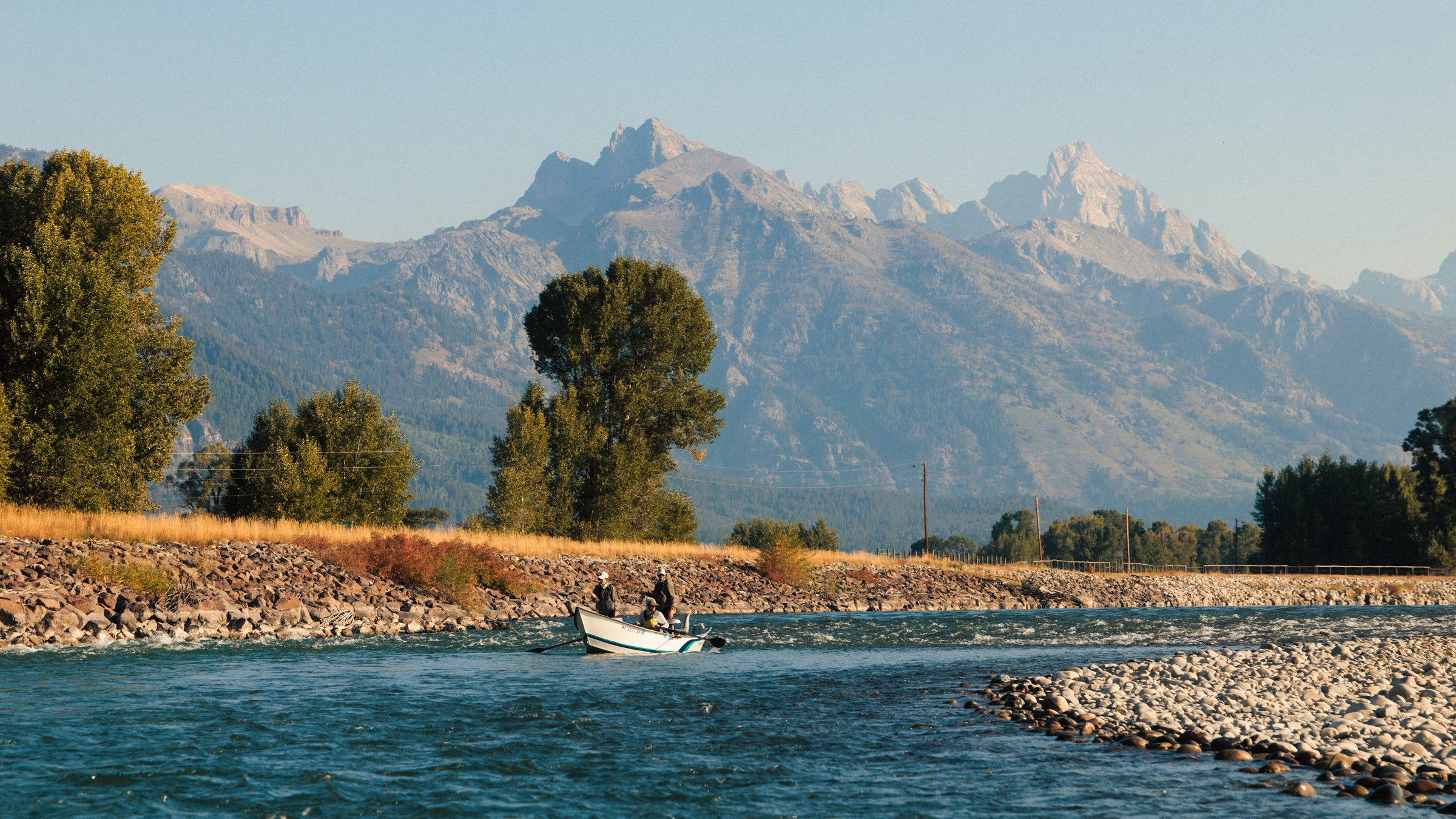 Casting off into calm waters.