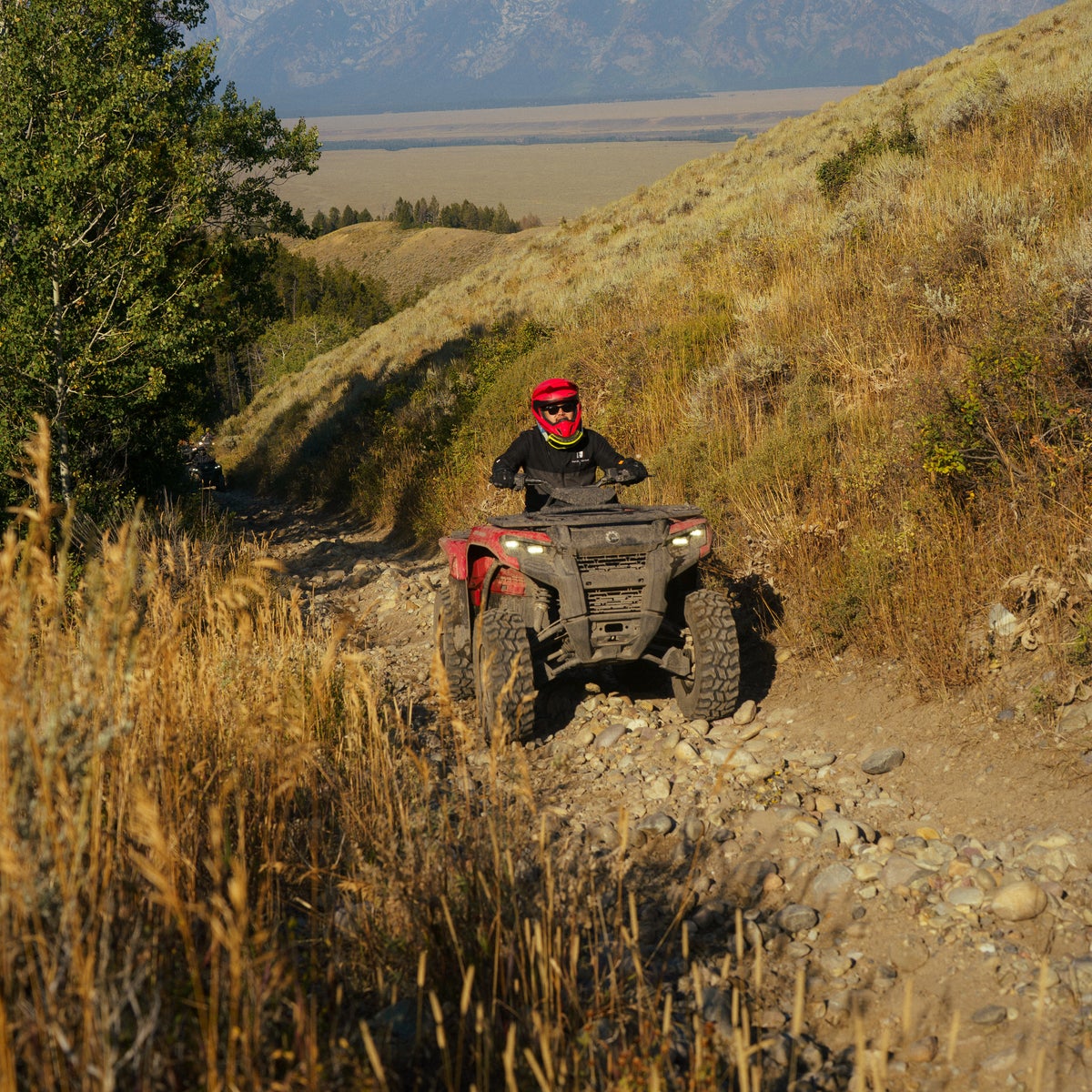 AVT adventures with the Tetons as the backdrop.