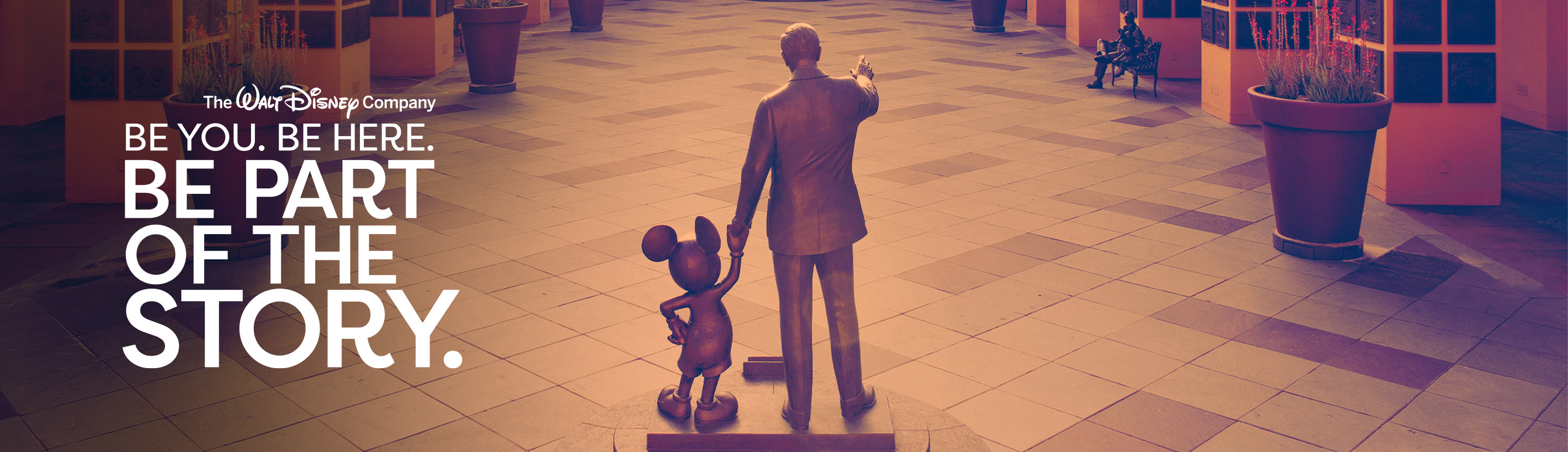Iconic "Partners" statue on the Walt Disney Studios Lot