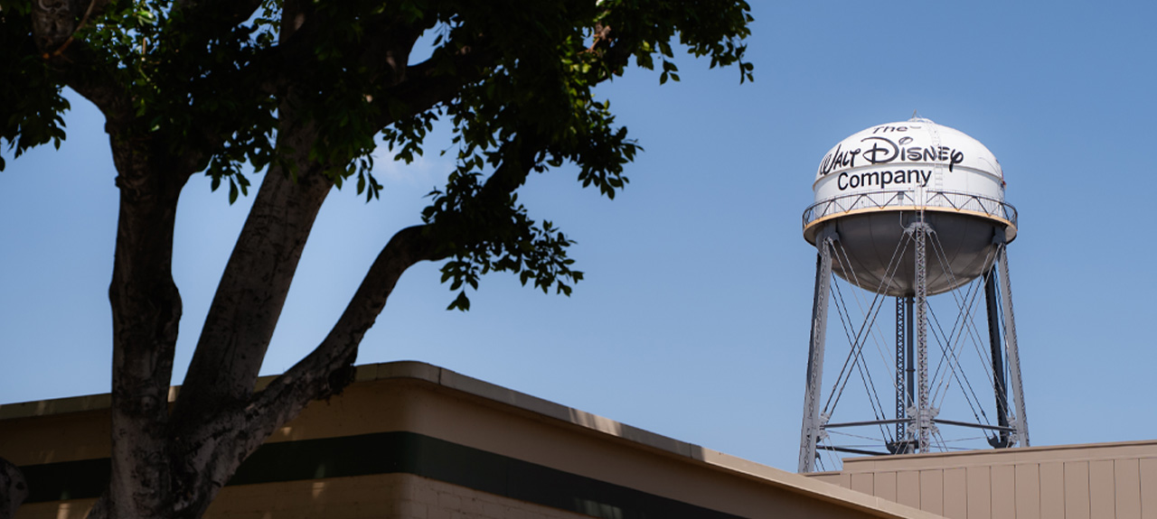 The Walt Disney Company water tower