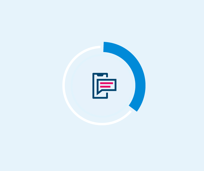 Illustration: 36% of patients said text reminders would help them take medications as prescribed