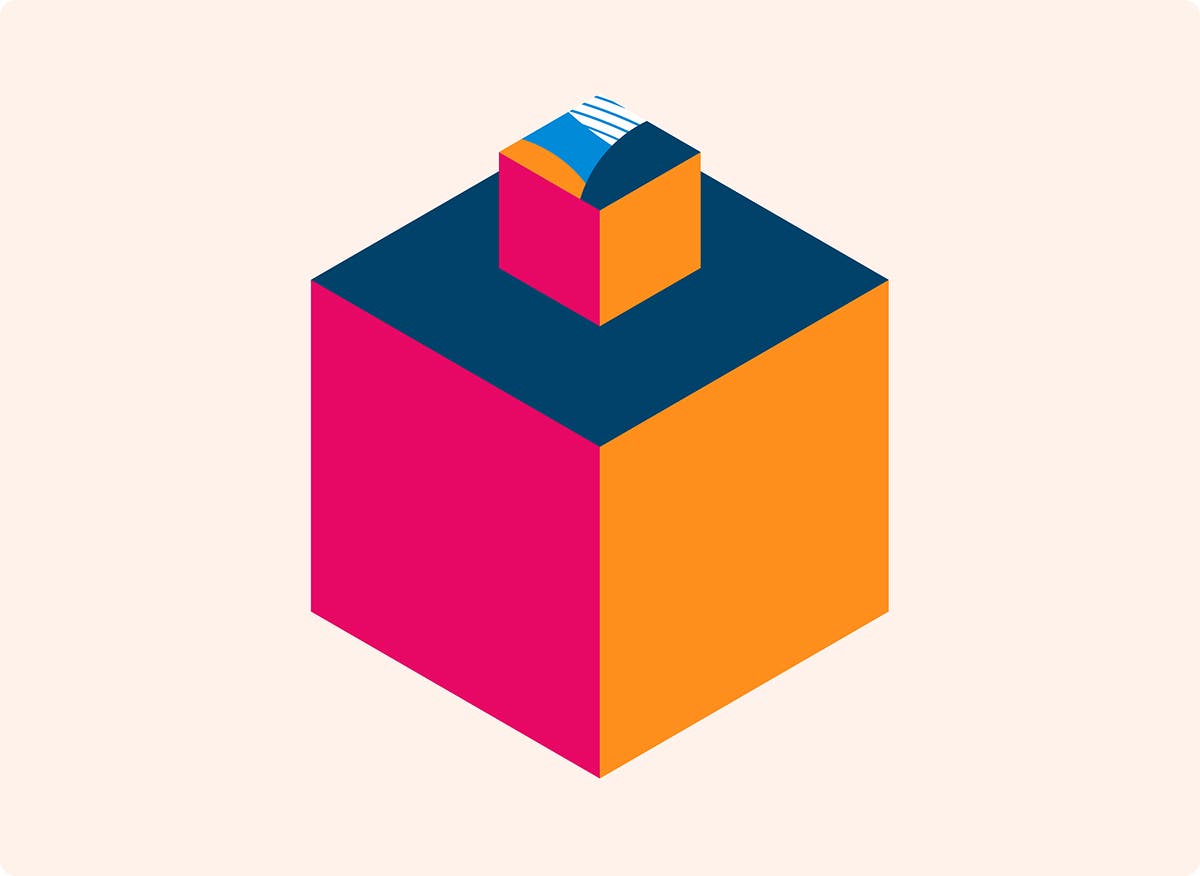 Illustration of a block