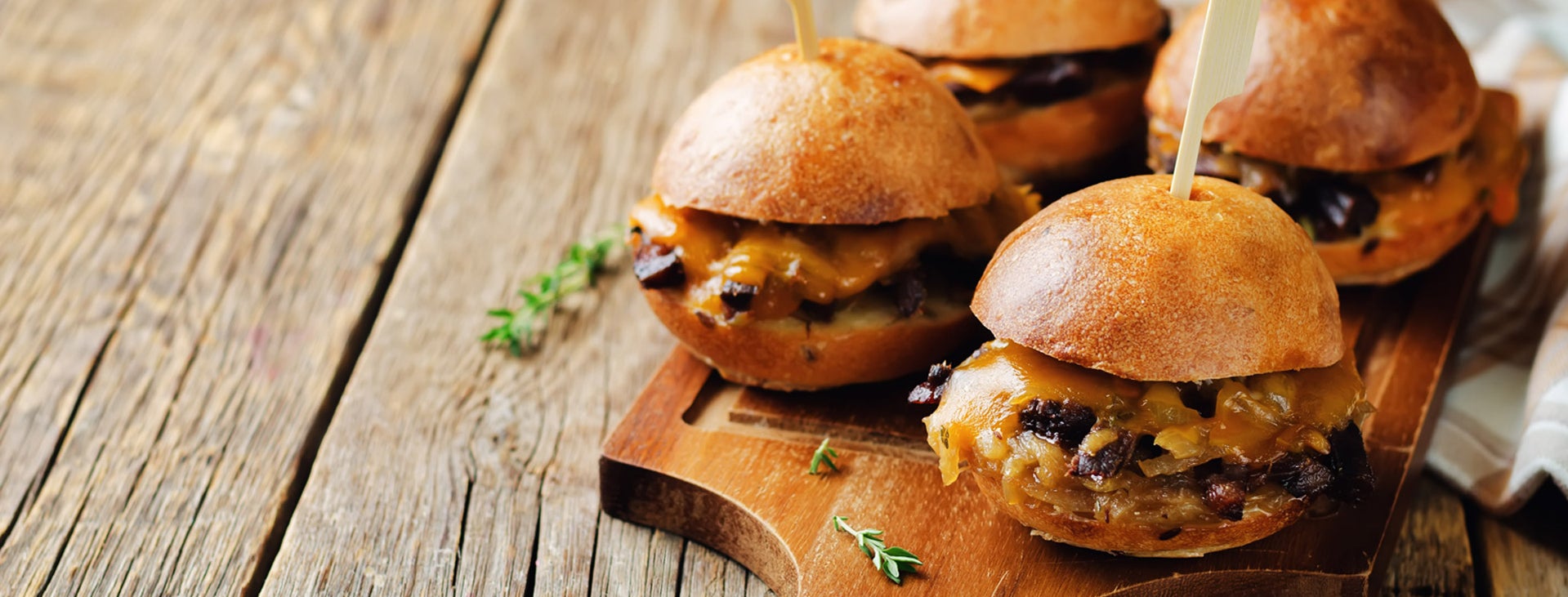 Burger sliders